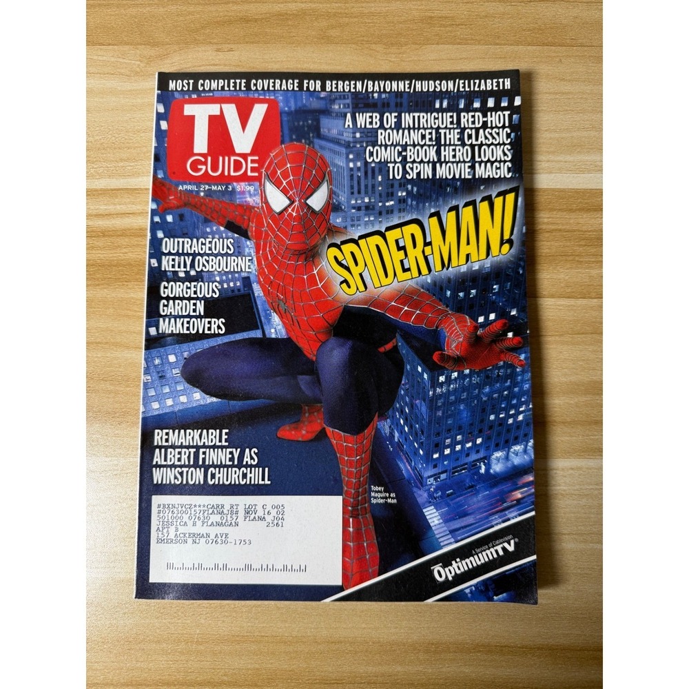 TV Guide Magazine April 27-May 3 1999 Spider‎ Man Movie Edition
